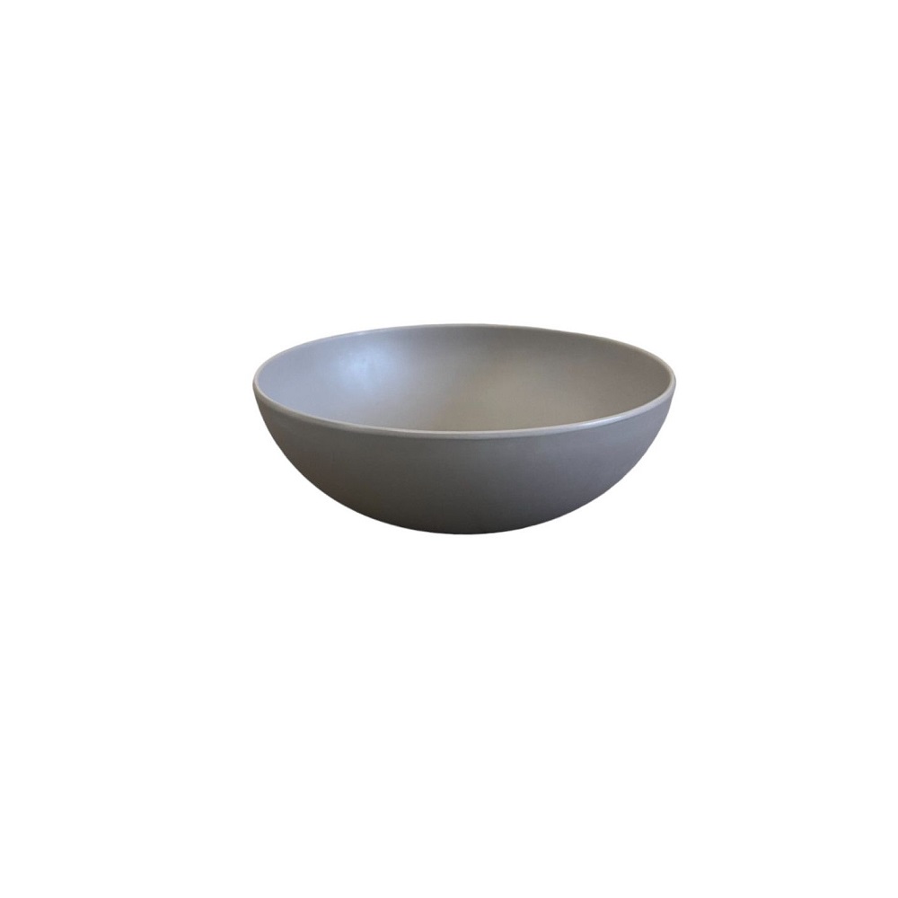 E226285LV00.jpg ILSA - SOLAR BUFFET BOWL MELAMINE 22.5 x 7 CM GREY - Image 1
