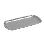 ESPIEL - SNOW ST/ST RECTANGULAR PLATE SILVER 37 x 20 x 1.5 CM