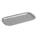 ESPIEL - SNOW ST/ST RECTANGULAR PLATE SILVER 41 x 23 x 1.5 CM