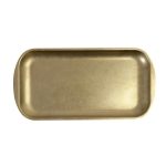 ESPIEL - SNOW ST/ST RECTANGULAR PLATE GOLD 33 x 16.5 x 1.5 CM - Image 2