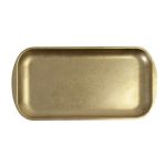 ESPIEL - SNOW ST/ST RECTANGULAR PLATE GOLD 37 x 20 x 1.5 CM - Image 2