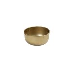 ESPIEL - SNOW ST/ST DIP BOWL GOLD 9.7 x 4.8 CM