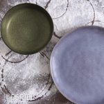 ESPIEL - ETNA STONEWARE GREY BLUE SIDE PLATE 20 CM - Image 2