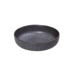 ESPIEL - ETNA STONEWARE GREY BLUE DEEP PLATE 17.5 x 4.5 CM