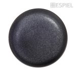 ESPIEL - ETNA STONEWARE GREY BLUE DEEP PLATE 17.5 x 4.5 CM - Image 2