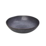 ESPIEL - ETNA STONEWARE GREY BLUE DEEP BOWL 21 x 5 CM