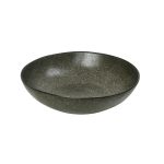ESPIEL - ETNA STONEWARE OLIVE DEEP BOWL 21 x 5 CM