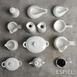 ESPIEL - SIDERS IVORY SAUCE JUG 5.5 x 17 CM / 220 ML - Image 3