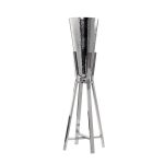 ESPIEL - ST/ST TEARDROP CHAMPAGNE BUCKET WITH STAND 31 CM H: 90 CM