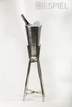 ESPIEL - ST/ST TEARDROP CHAMPAGNE BUCKET WITH STAND 31 CM H: 90 CM - Image 2
