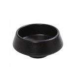 ESPIEL - MIANMAR BLACK CONICAL BOWL 9 x 4.9 CM