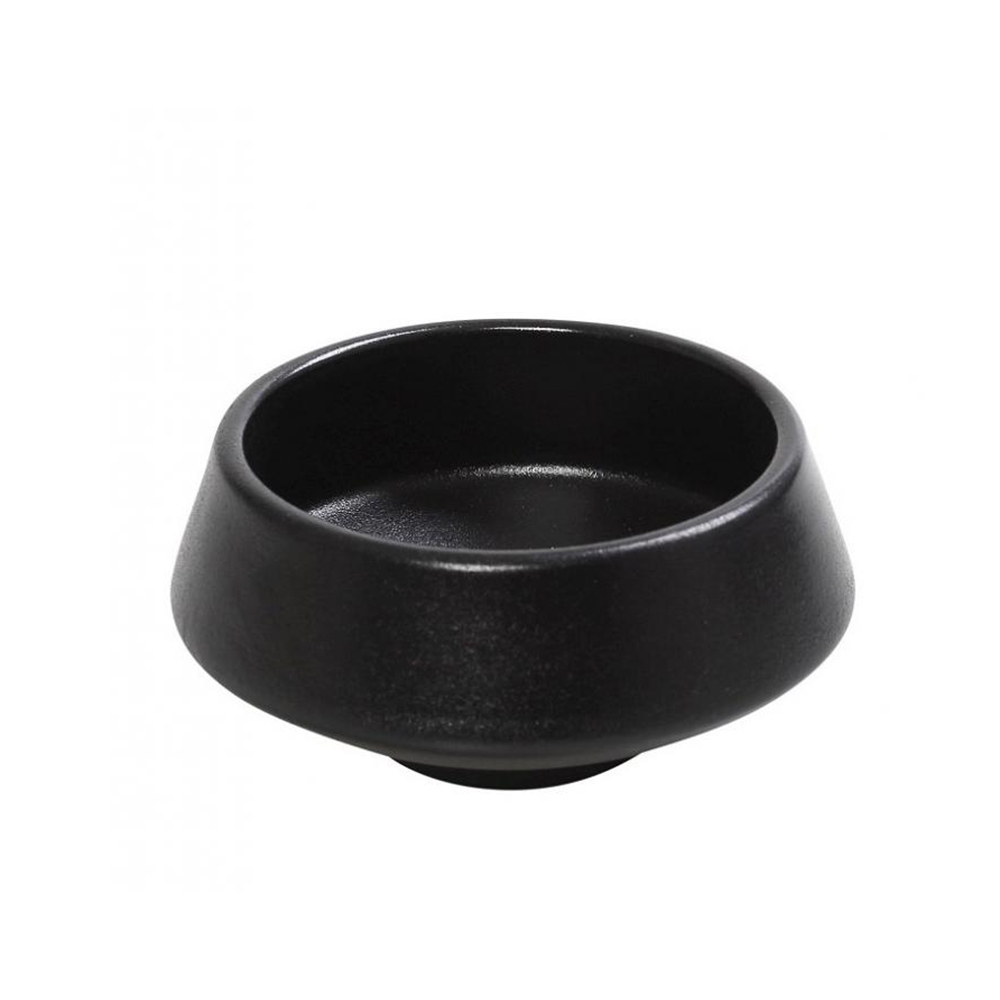 GMT204K2.jpg ESPIEL - MIANMAR BLACK CONICAL BOWL 13.5 x 7.5 CM - Image 1