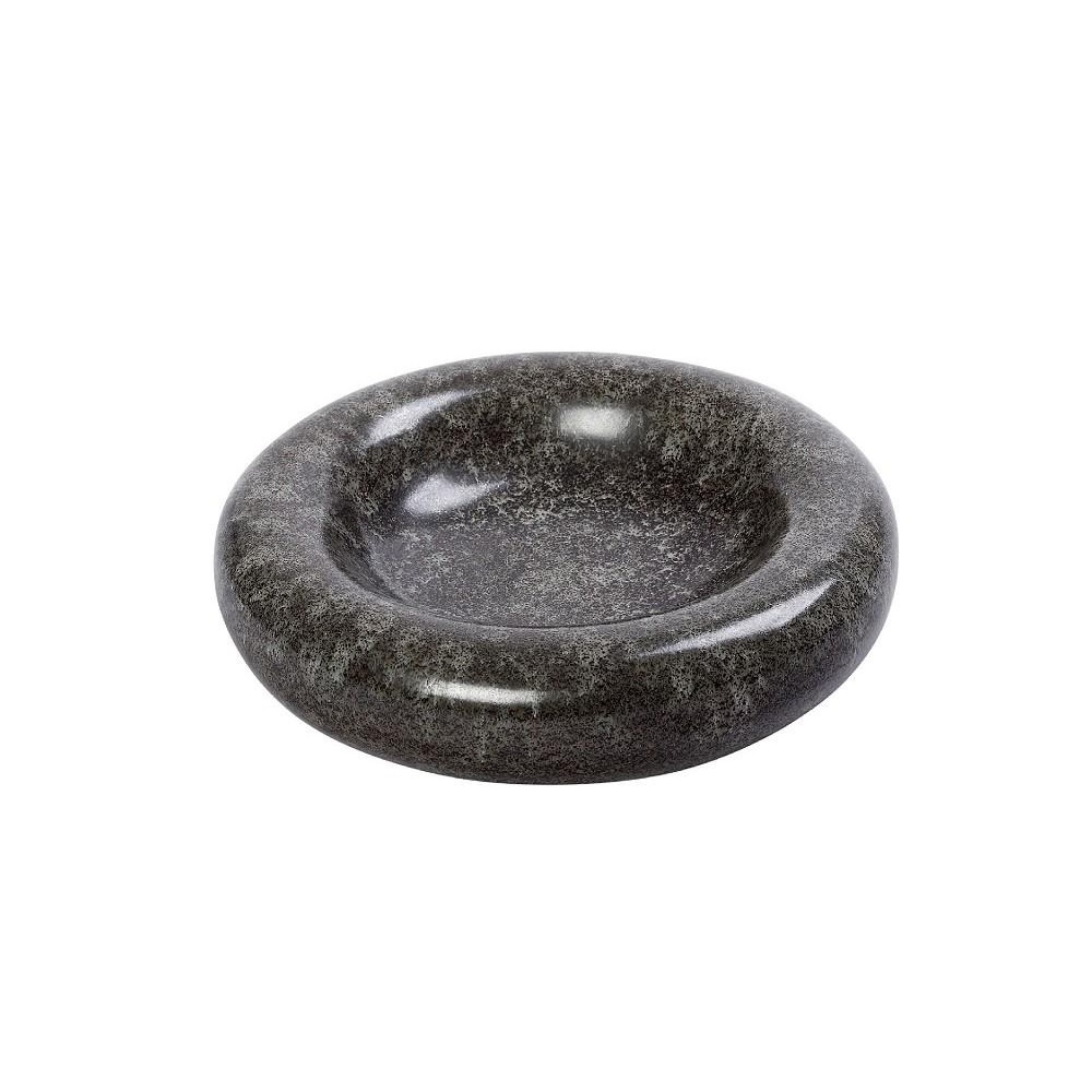GMT314.jpg ESPIEL - FUSION PLATE BLACK/GREEN 16.5 x 5 CM - Image 1