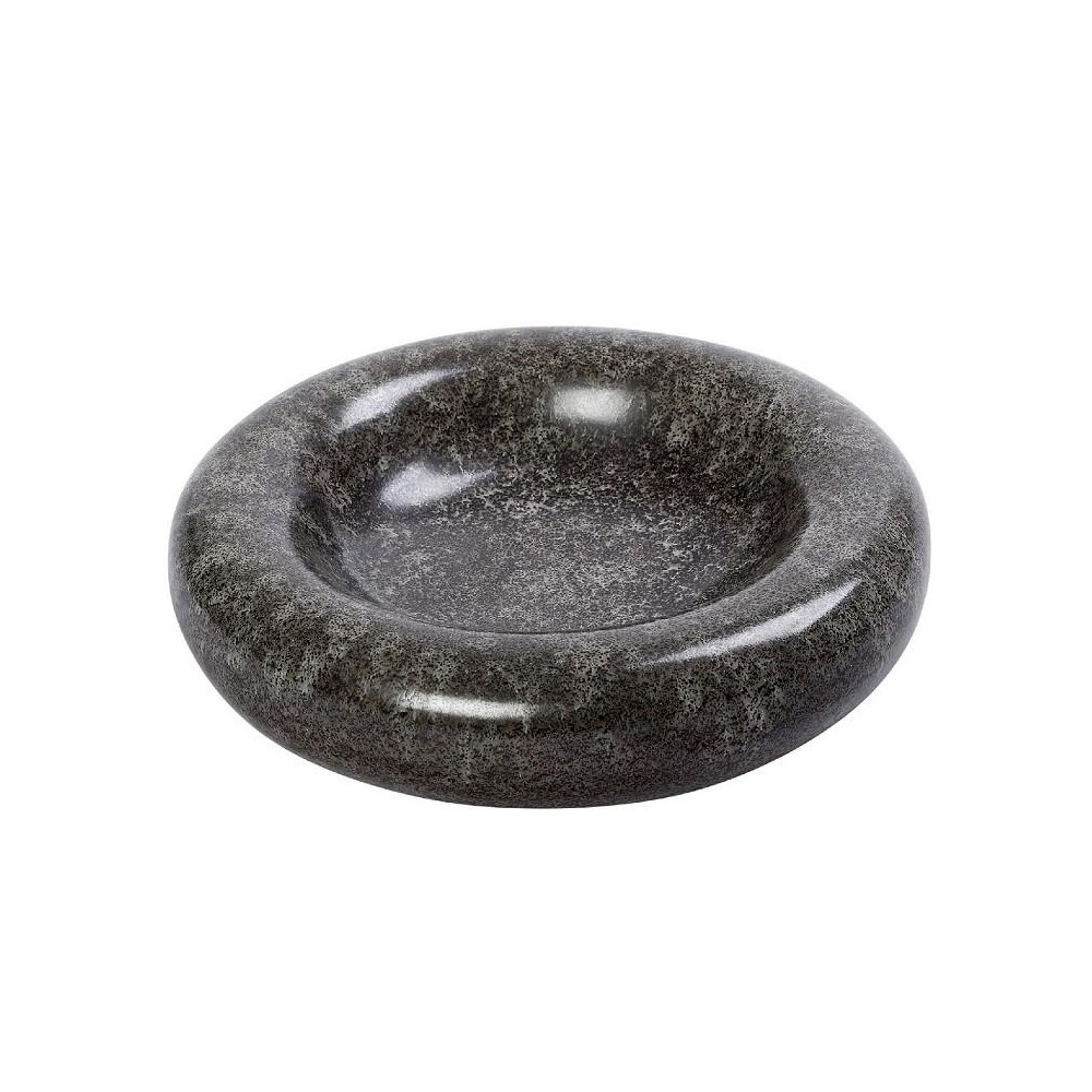 GMT315.jpg ESPIEL - FUSION PLATE BLACK/GREEN 20.3 x 5 CM - Image 1