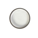 ESPIEL - SANDY WHITE STONEWARE PLATE 15.2 x 4 CM