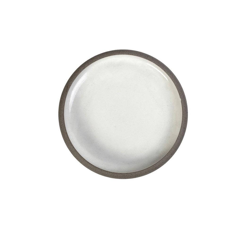 GMT415.jpg ESPIEL - SANDY WHITE STONEWARE PLATE 15.2 x 4 CM - Image 1