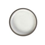 ESPIEL - SANDY WHITE STONEWARE PLATE 24.1 x 4 CM
