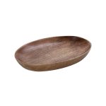 ESPIEL - MANGO OVAL BOWL 28 x 15 CM H: 5 CM