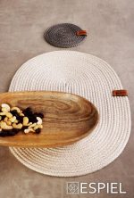 ESPIEL - MANGO OVAL BOWL 33 x 20 CM H: 5 CM - Image 4