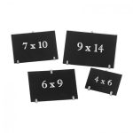 GB - BLACK INDICATION CARD 6 x 9 CM - 24 PC SET - Image 2