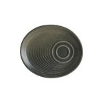 BONNA - HORNFELS RIPPLE OVAL SAUCER FOR CUPS 20 x 17 CM