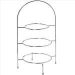 ESPIEL - THREE TIER STAND INOX 29 x 27 x 51 CM 174613