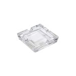 ESPIEL - SQUARE GLASS ASHTRAY 14.8 x 14.8 x 3.5 CM
