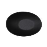 TOGNANA - JAP MAT BLACK SLANTING OVAL BOWL 25 x 18 CM / 450 ML - Image 2