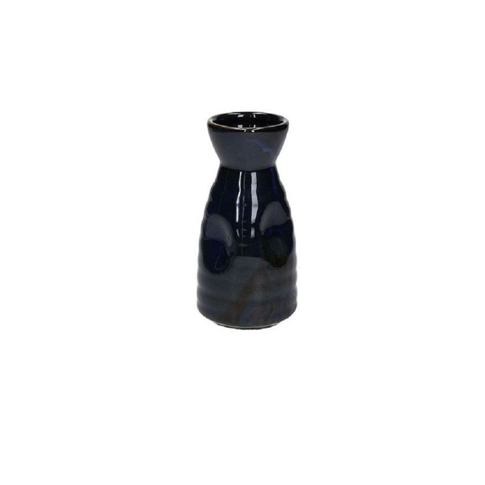 JP1BT140775.jpg TOGNANA - JAP BLUE SAKE BOTTLE 7 x 14 CM / 260 ML - Image 1