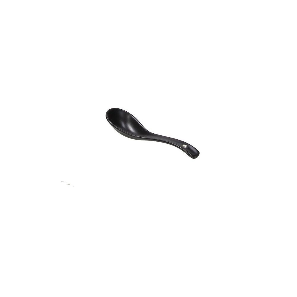 JP1CUA10779.jpg TOGNANA - JAP MAT BLACK SPOON 13 CM - Image 1