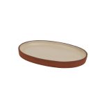 MT - TERRA CREAM OVAL PLATE 29.5 x 19 CM