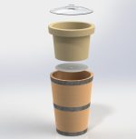 GB - ROUND LID OF BOWL 9 L / 33 x 6 CM - Image 4
