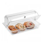 GB - POLYCARBONATE ROLL TOP COVER GN 1/1 53 x 32.5 CM - Image 2