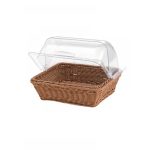 GB - POLYCARBONATE ROLL TOP COVER GN 2/3 35 x 32.5 CM