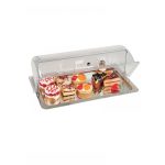 GB - POLYCARBONATE ROLL TOP COVER GN 2/3 35 x 32.5 CM - Image 2