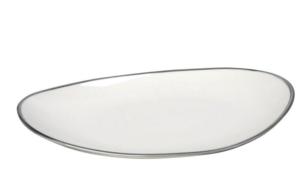KNZ150.jpg ESPIEL - NAUTICA OVAL PLATE 36 x 24.5 x 2.5 CM - Image 1
