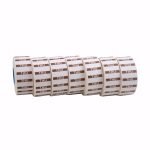 NCCO - 1-LINE REMOVABLE/FREEZABLE LABEL THURSDAY FOR KENDO GUN / 1500 LABELS 26 x 12 MM - Image 3