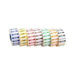 NCCO - 1-LINE REMOVABLE/FREEZABLE LABEL MONDAY-SUNDAY FOR KENDO GUN / 7 x 1500 LABELS 26 x 12 MM - Image 2