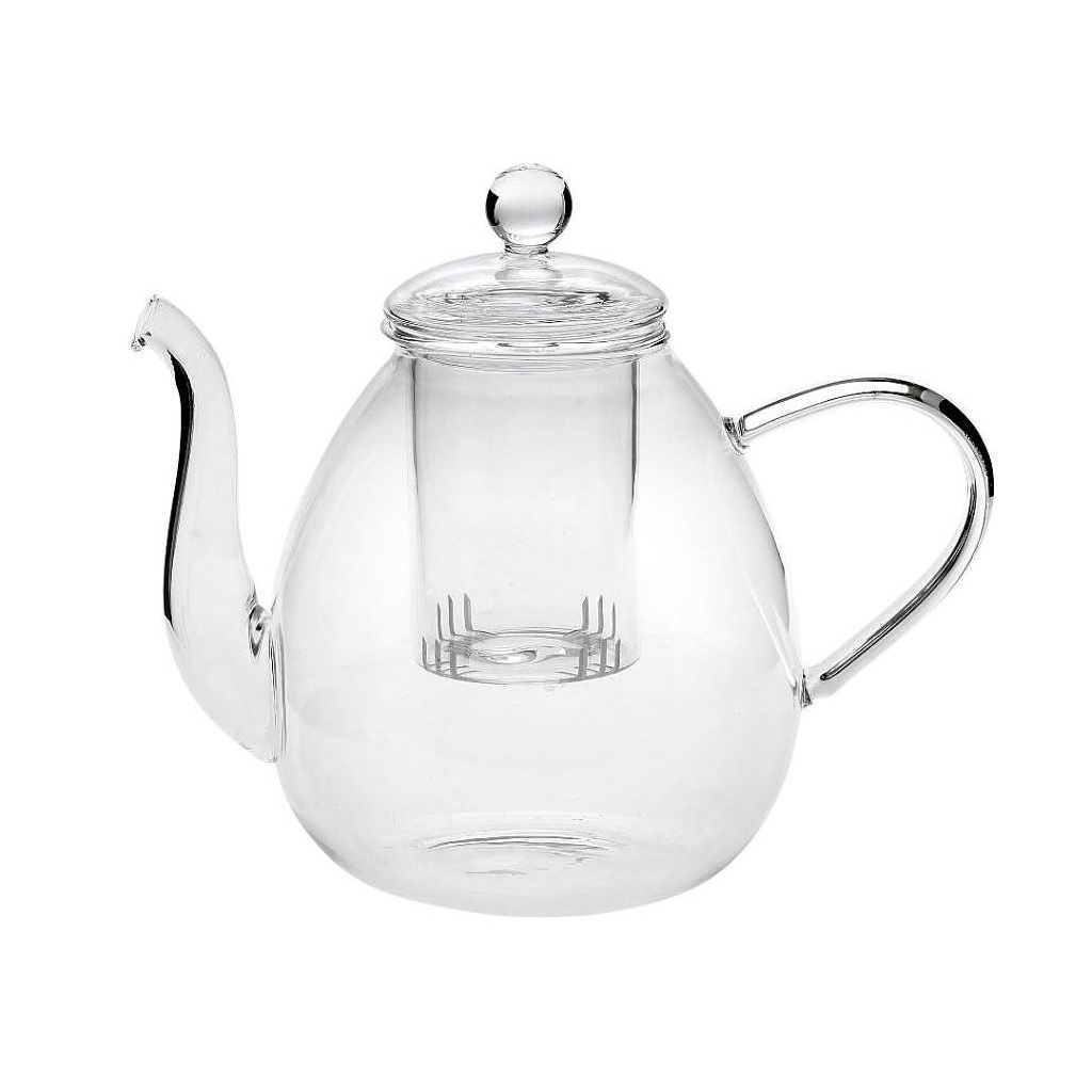 LOR733.jpg ESPIEL - GLASS TEAPOT WITH FILTER 20 x 12.5 x 17 CM / 725 ML - Image 1