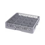 GLASSWARE RACK 16 COMPARTMENTS 50 x 50 x 10 CM