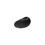 ESPIEL - LAVA STONEWARE BLACK SCOOP SERVING DISH 17 x 12 x 5 CM