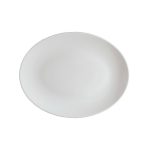 CV - PORCELAIN WHITE OVAL PLATTER 30 CM