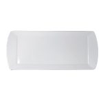 CV - SPECIALITY RECTANGULAR PLATTER WHITE 39 x 21 CM