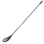 XP - BAR SPOON TEARDROP ST/ST BLACK 40 CM