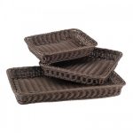 GB - POLYRATTAN BASKET GN 1/1 x 6.5 CM NATURAL NTC03-11-NT - Image 2