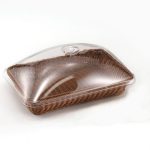 GB - POLYRATTAN BASKET GN 1/1 x 6.5 CM WENGE - Image 2