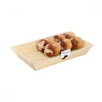 GB - GN 1/1 RATTAN BASKET 53 x 32.5 x 7.5 CM NATURAL