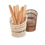 GB - BAQUETTE BASKET ⌀35 CM H: 40 CM NATURAL