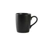 ESPIEL - MORGAN BLACK MUG MATT 11.8 x 8 x 9.5 CM / 280 ML