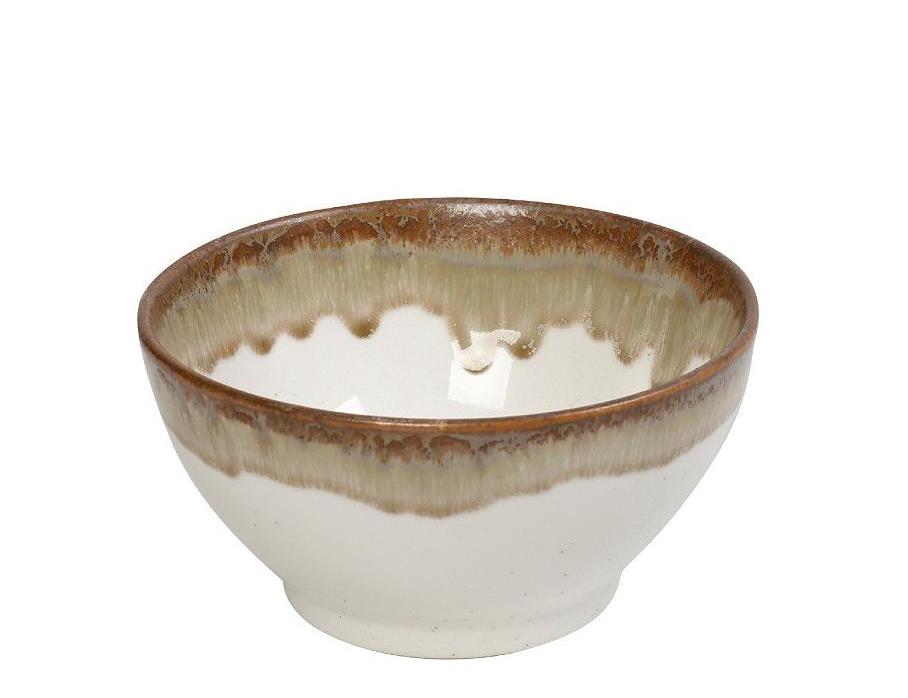 OWQ119K6.jpg ESPIEL - REACT. BEIGE ESSENTIALS BOWL 10 x 6 CM - Image 1